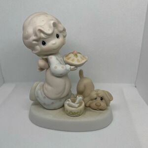 Vintage 1982 Precious Moments Dropping Over For Christmas w/BOX